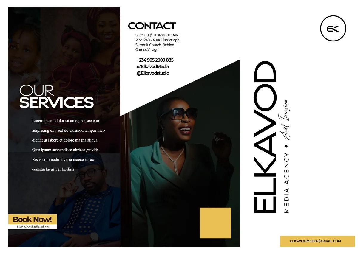 Tri-fold brochure design